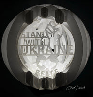 UKRAINE 🇺🇦 paper globe