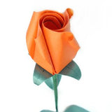 Origami Bud Paper Rose