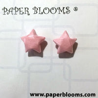 Origami Star Stud Earrings