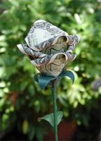 $1 DELUXE BLOOMING ORIGAMI LUCKY MONEY RO$E