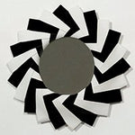 Black and White Origami Mirror