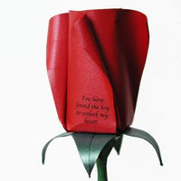 Origami Bud Message Rose