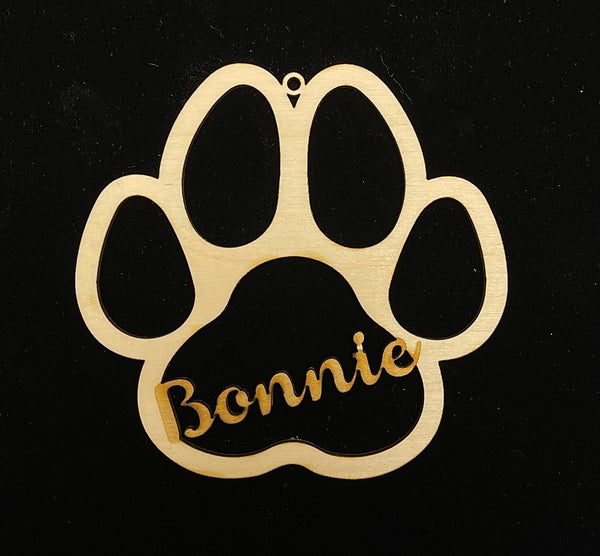 Personalized Dog Paw